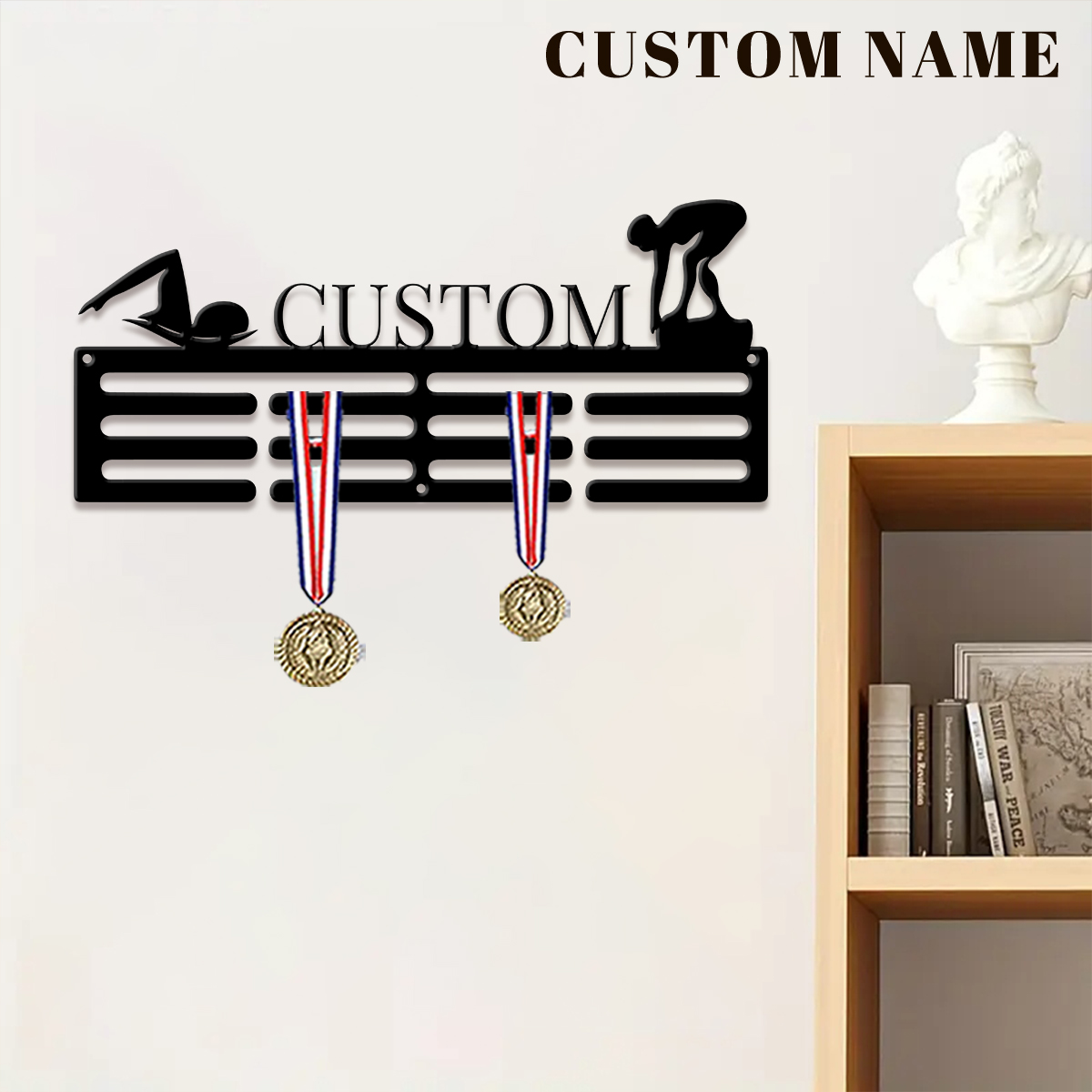1pc Custom Swimming Metal Meda - огляд і ціна Home Decor Com