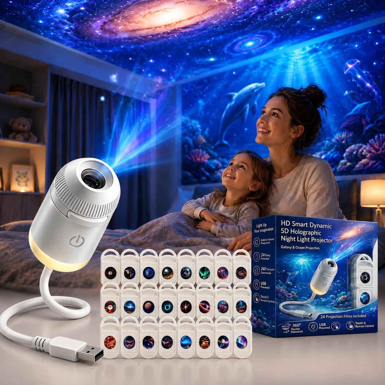 HD Smart Dynamic 5D Holographi - огляд і ціна Home Decor Com