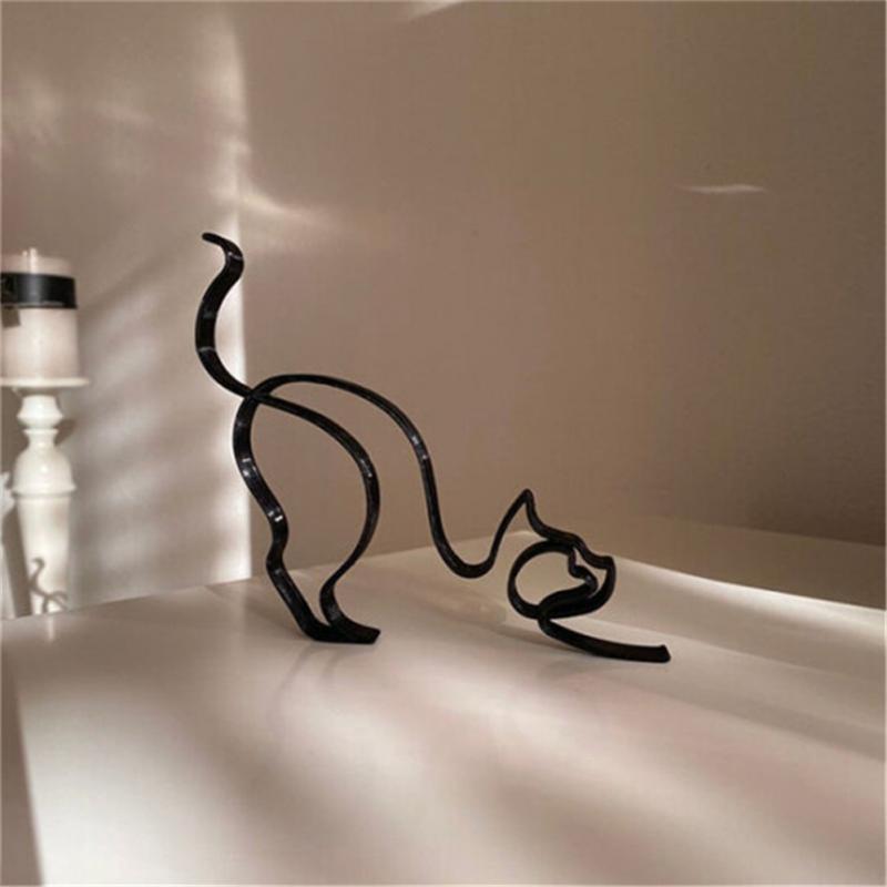 Dog Art Sculpture Metal Dog Ab - огляд і ціна Home Decor Y2K