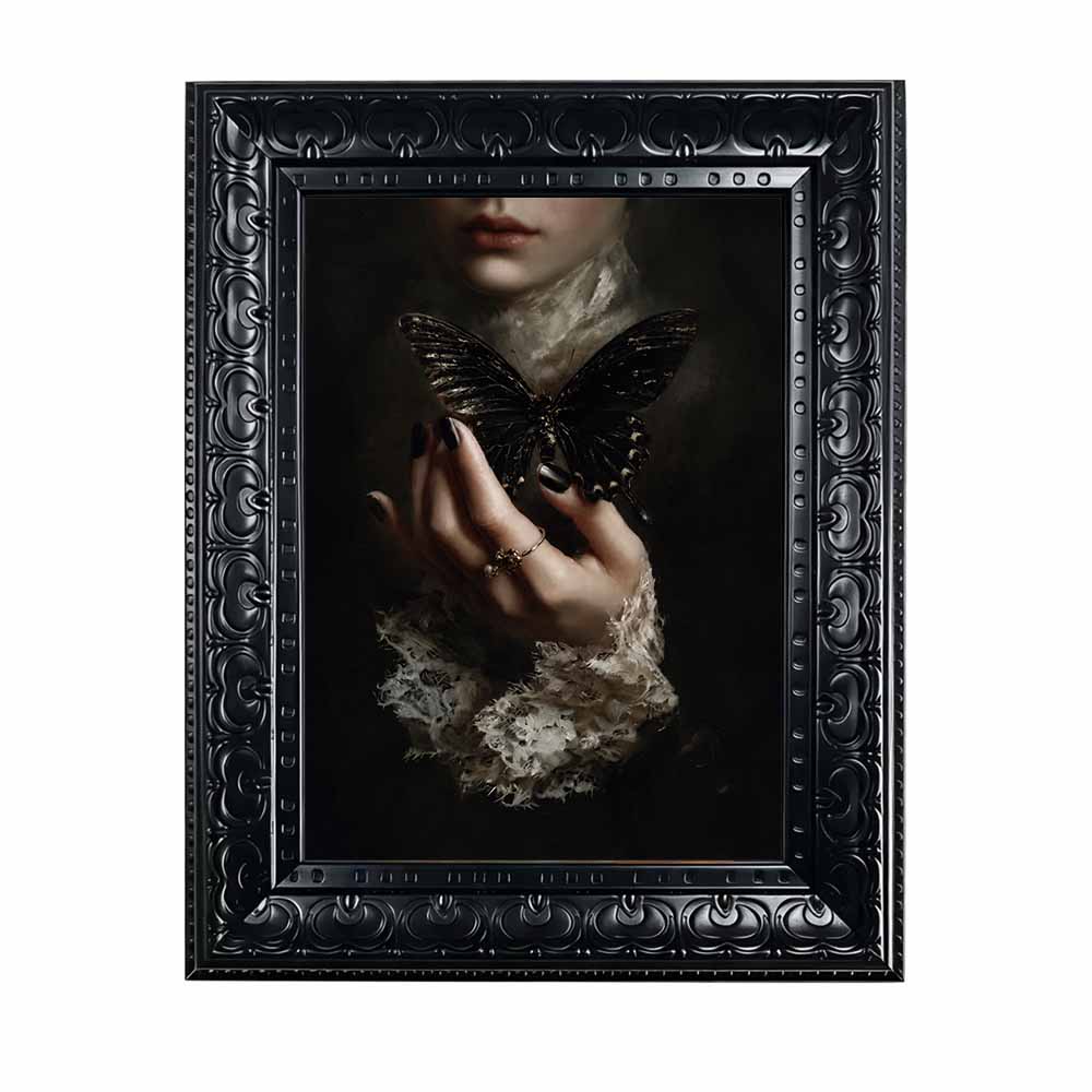 Framed Canvas Wall Art Dark Go - огляд і ціна Abstract Oil Painting