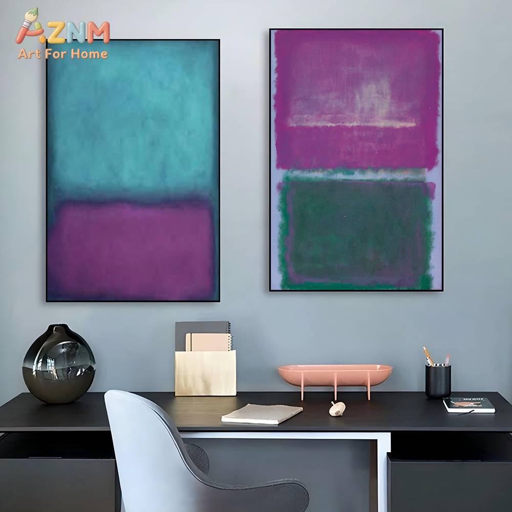 AZNM Mark Rothko Style Color B - огляд і ціна Abstract Oil Painting