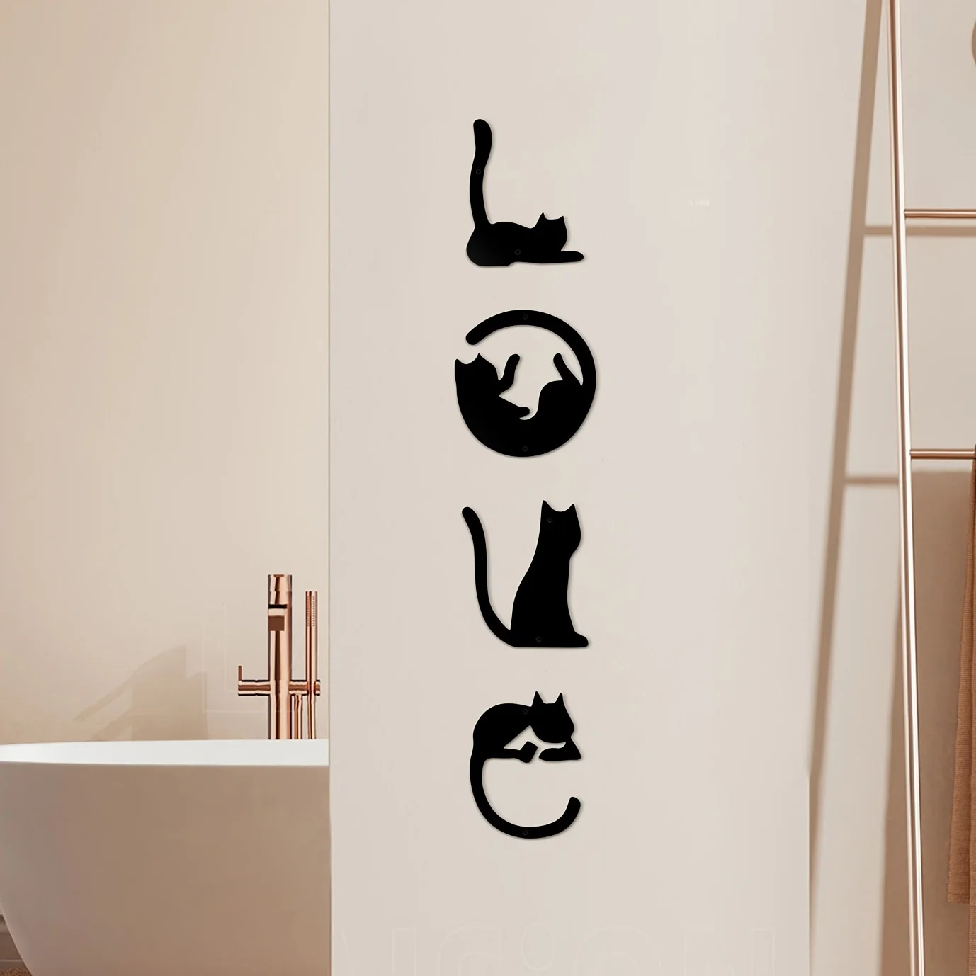 HelloYoung 4pcs/set Cute Cat M - огляд і ціна Home Decor Y2K