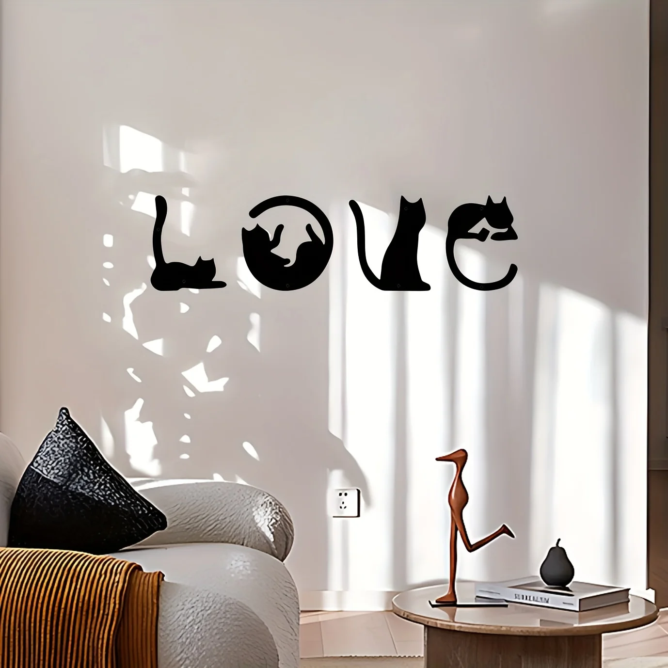 HelloYoung 4pcs/set Cute Cat M - огляд і ціна Home Decor Y2K