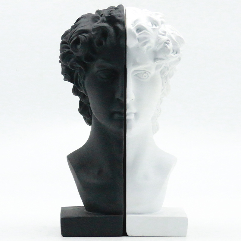 Creative Resin David Head Scul - огляд і ціна Abstract Sculpture Resin