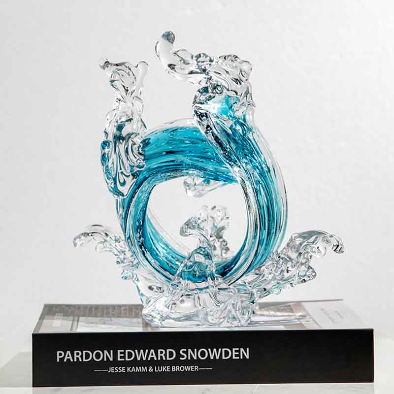 Luxury Glass Crafts Abstract S - огляд і ціна Home Decor Y2K