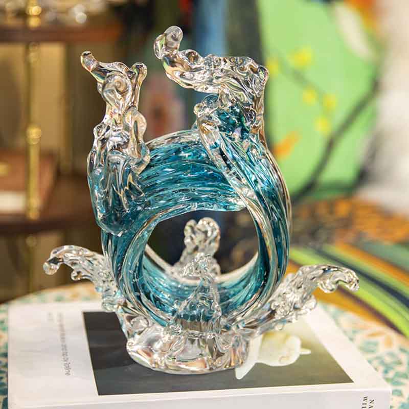 Luxury Glass Crafts Abstract S - огляд і ціна Home Decor Y2K