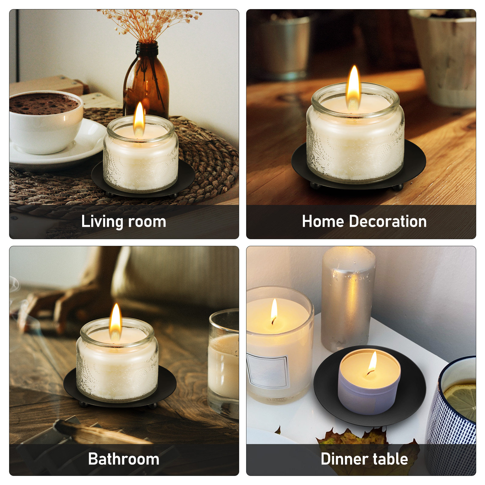 4Pcs Iron Holder Minimalist Ro - огляд і ціна Home Decor Shop