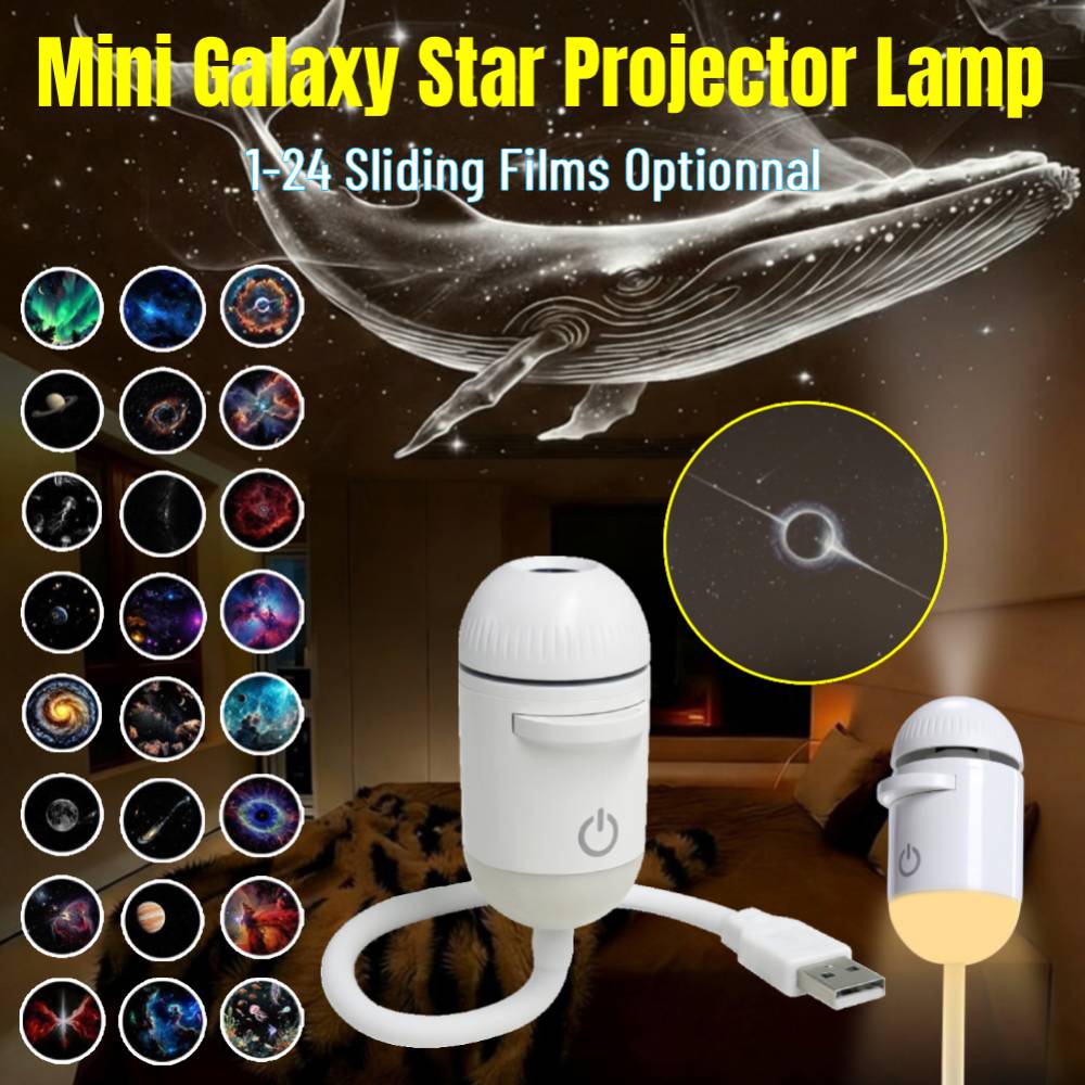 Galaxy Starry Sky Night Light  - огляд і ціна Home Decor Com