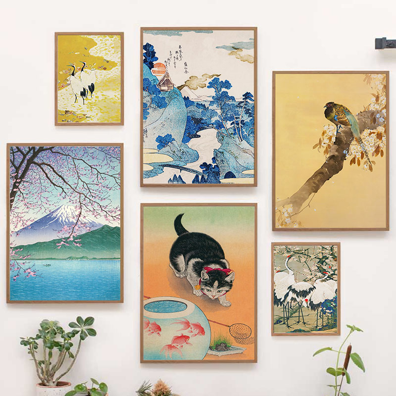 Japanese Katsushika Hokusai Ca - огляд і ціна Home Decor Interior