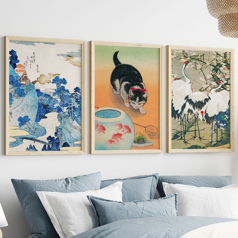 Japanese Katsushika Hokusai Ca - огляд і ціна Home Decor Interior