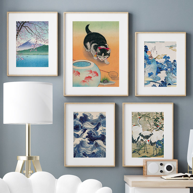 Japanese Katsushika Hokusai Ca - огляд і ціна Home Decor Interior