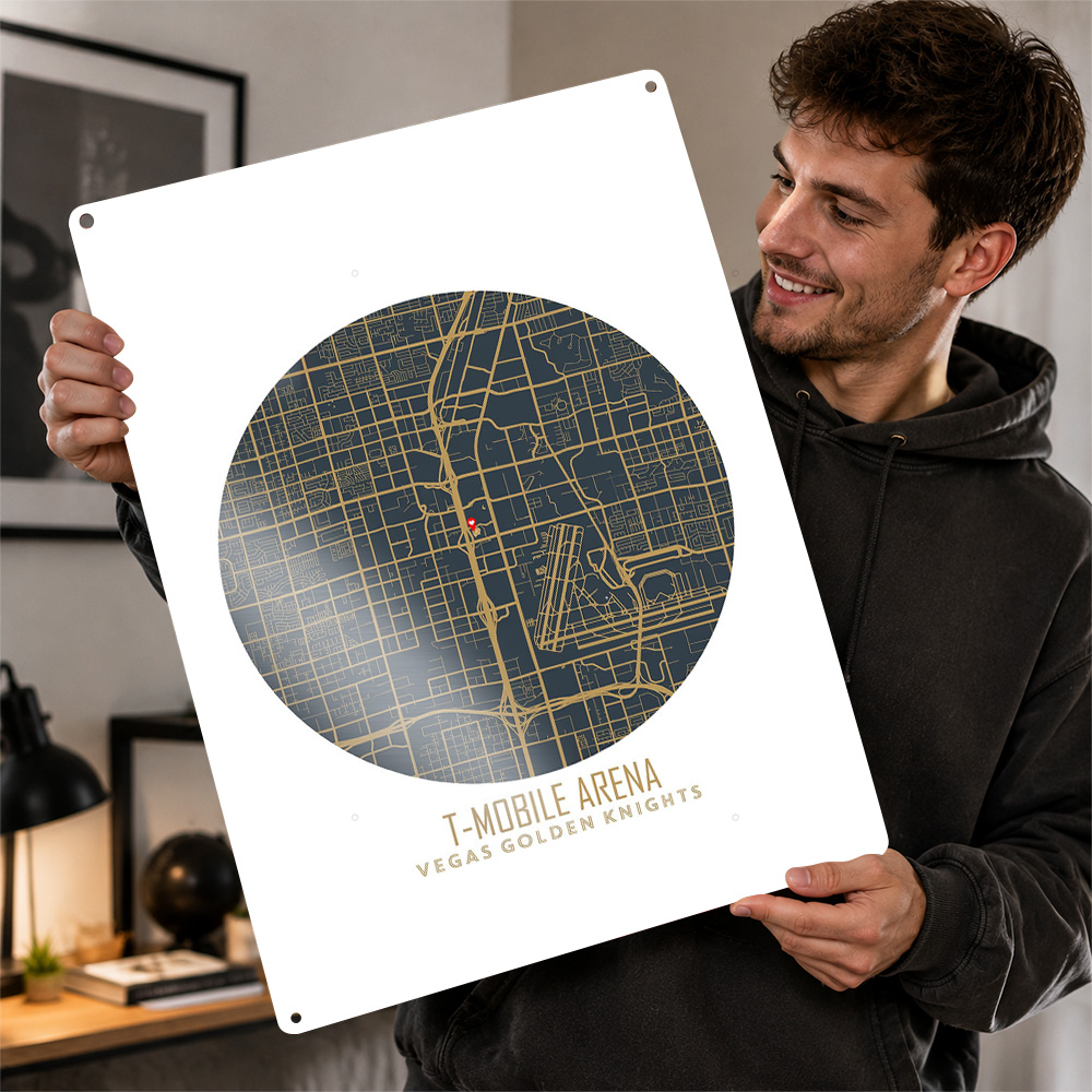 T Mobile Arena Map Poster Venu - огляд і ціна Home Decor Mobile Game