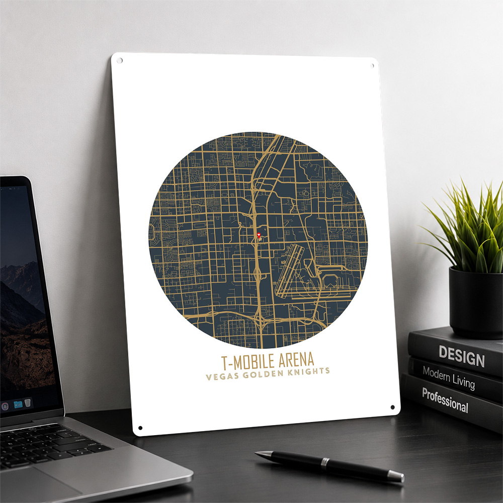 T Mobile Arena Map Poster Venu - огляд і ціна Home Decor Mobile Game