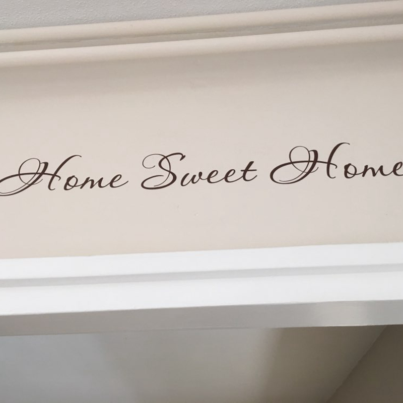 Sweet Home Quote Wall Stickers - огляд і ціна Home Decor Y2K