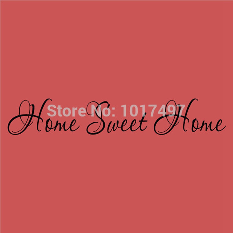 Sweet Home Quote Wall Stickers - огляд і ціна Home Decor Y2K