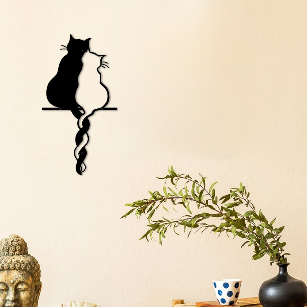 Metal Lovers Cat Wall Art Hang - огляд і ціна Home Decor Y2K