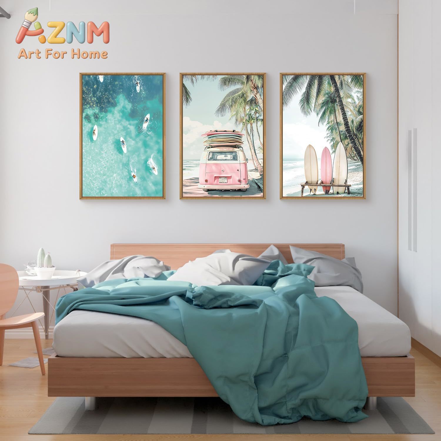3pcs Summer Surfboard Beach Ca - огляд і ціна Home Decor Nautical