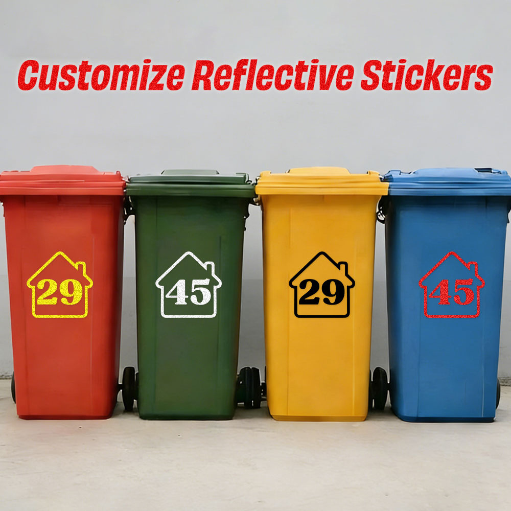 3PCS Custom Reflective Trash B - огляд і ціна Home Decor Com