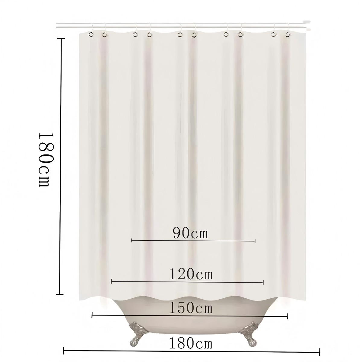 cute pet day shower curtain fr - огляд і ціна Home Decor Market