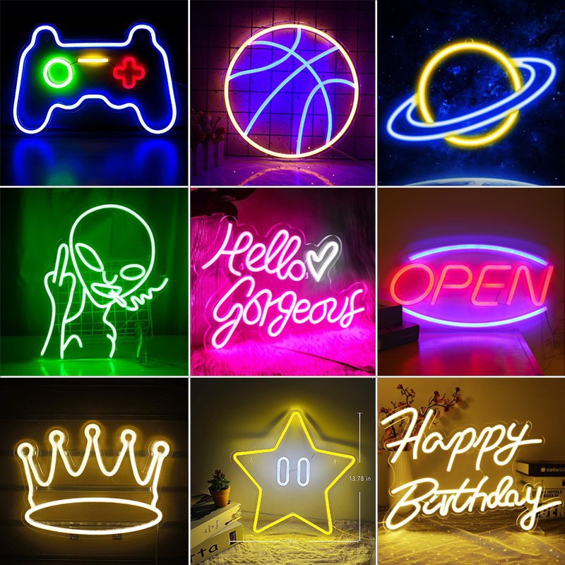 Custom LED Neon Sign with USB/ - огляд і ціна Neon Sign Led Custom